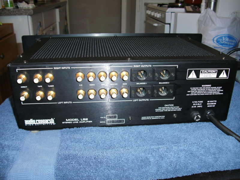 Audio Research (ARC) LS2 hybrid tube/FET Line Stage - Audio Asylum Trader