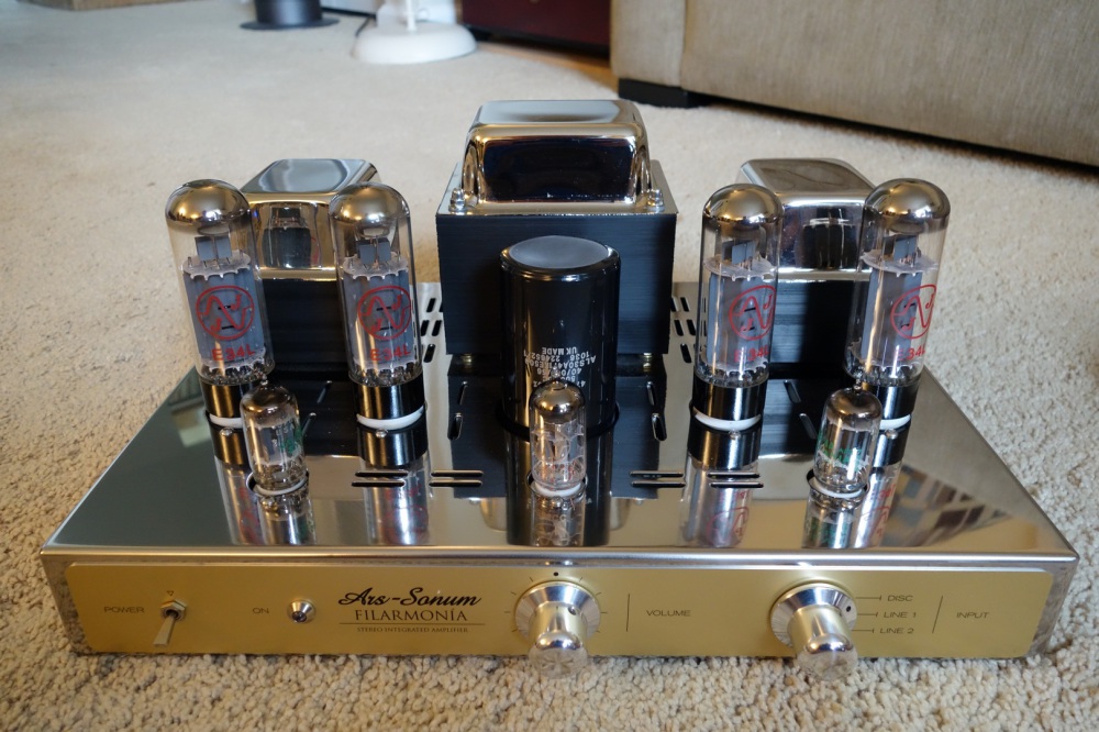 Ars Sonum Filarmonia SJ Class A EL34 Tube Integrated Amp W