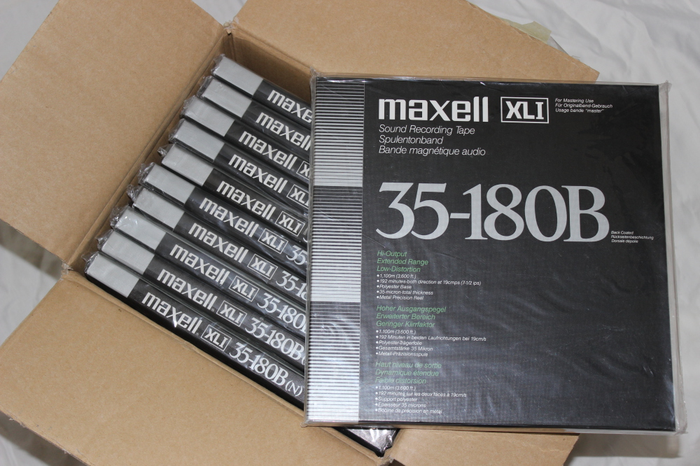 Maxell XLI 35-180B Reel To Reel Tape-New/Sealed - Audio Asylum Trader