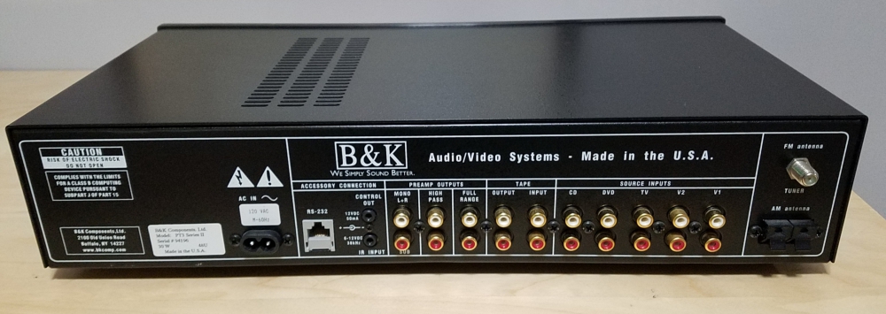 B&K PT-3 II Preamp Tuner - Audio Asylum Trader