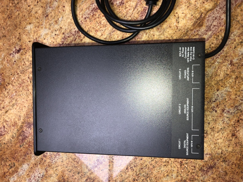 オーディオ機器 1023 TICE タイス SOLO AV POWER CONDITIONER